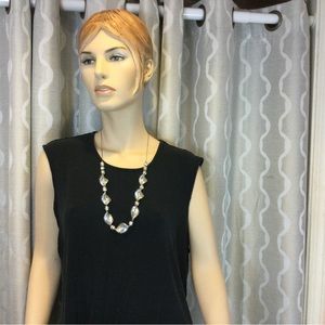 Silver Leaves Necklace 🍃